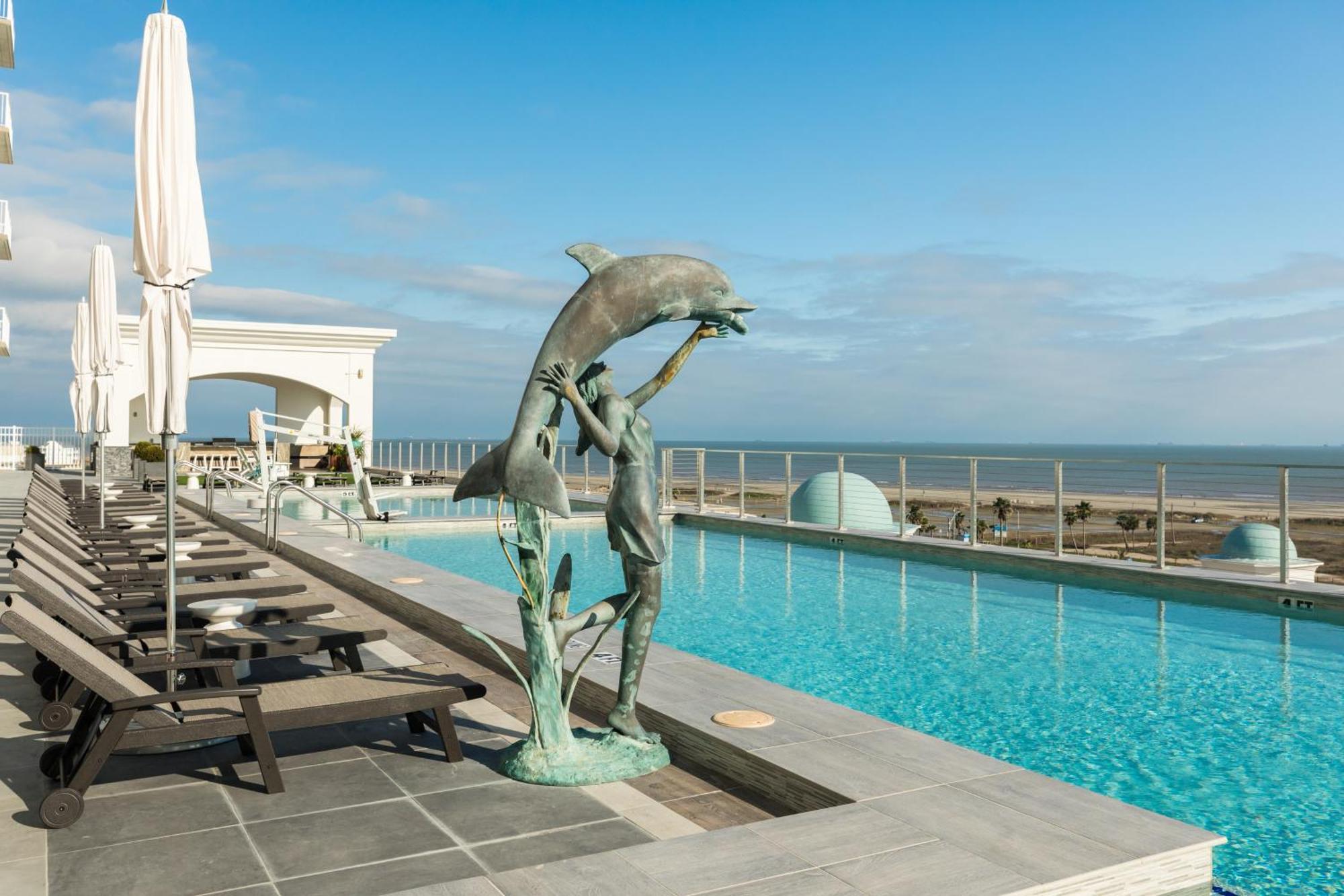 Emerald By The Sea Retreat Галвестън Стая снимка